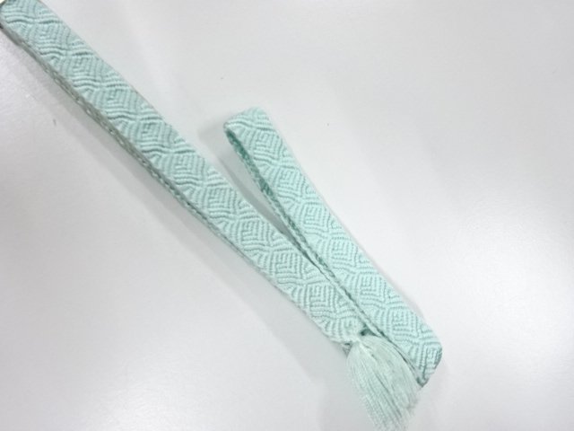  未使用品　正絹　帯留め用　手組三分紐